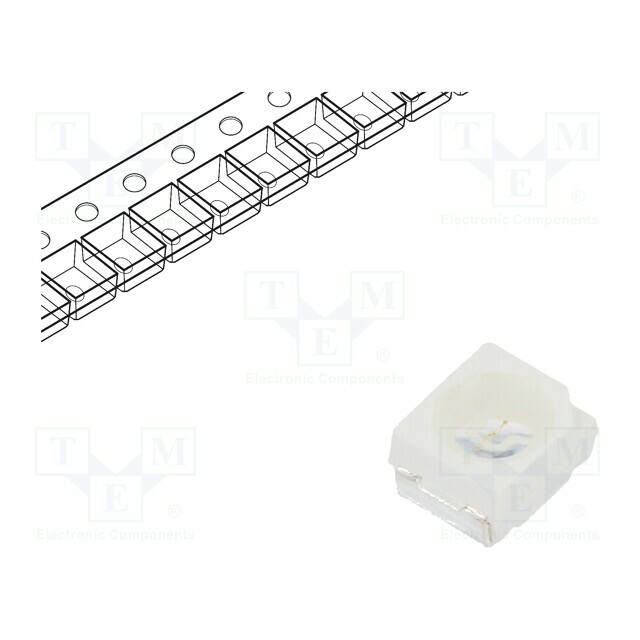 REFOND LED; blue; SMD; PLCC2; 200÷650mcd