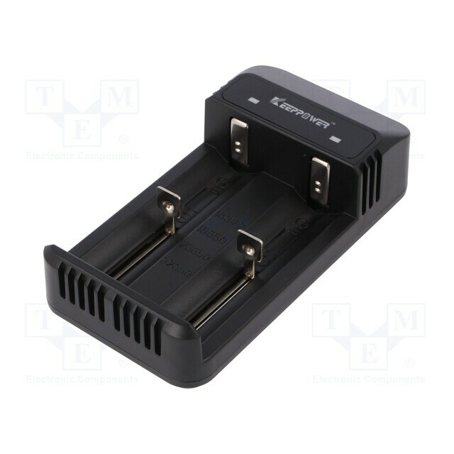 Charger: for rechargeable batteries; Li-Ion; 2A