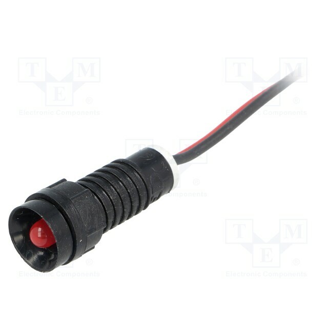 POLAM-ELTA Indicator: LED; recessed; red; 220VDC