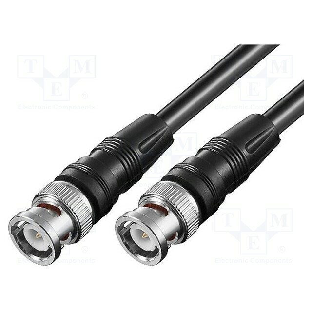 GOOBAY Cable; 2m; BNC male,both