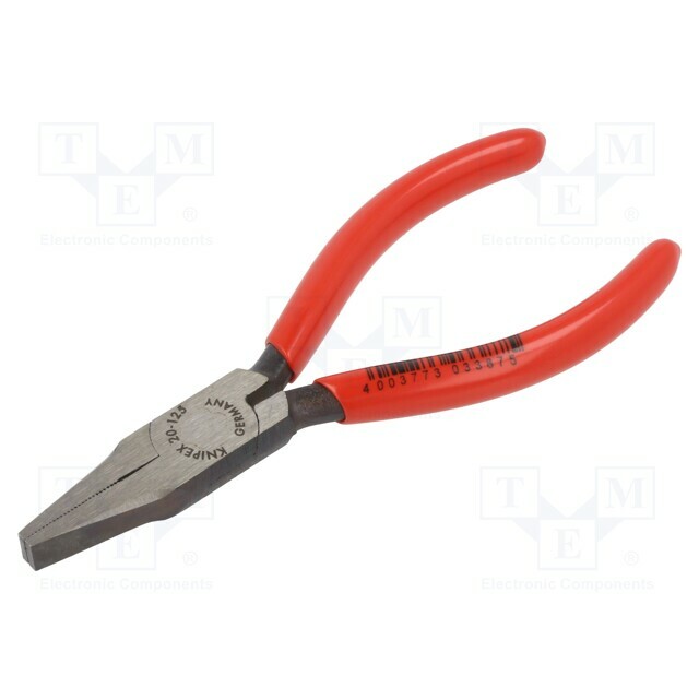KNIPEX 125mm; Pliers: flat | KNP