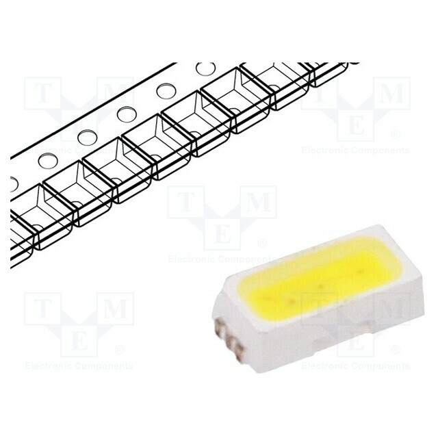 OPTOSUPPLY LED; white cold; SMD; Case
