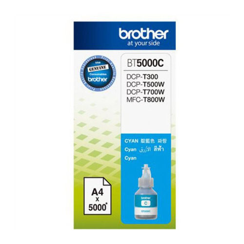 Brother BT5000C Cyan ink bottle 5000