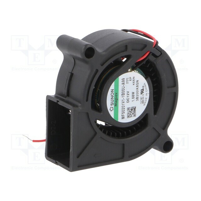 SUNON Fan: DC; 50x50x20mm; blower; 12VDC