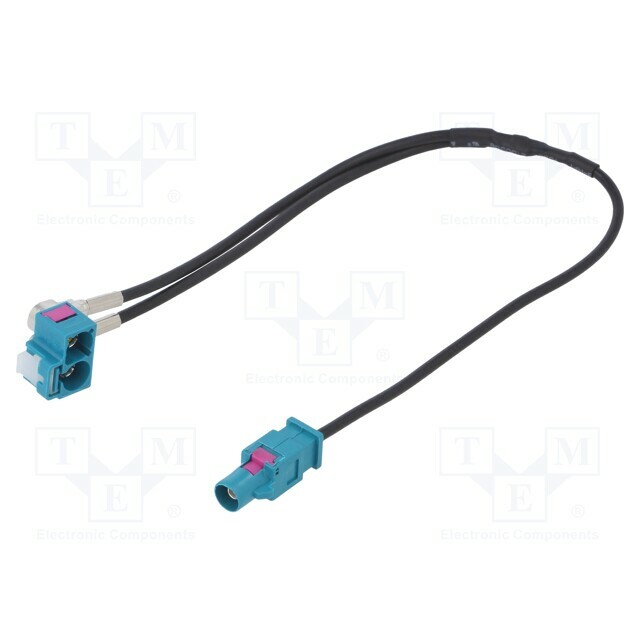 4CARMEDIA Cable; 0.25m; Fakra angled
