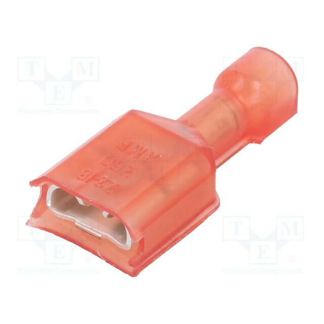 TE CONNECTIVITY Terminal: flat; 6.3mm