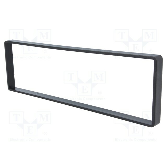 4CARMEDIA Radio frame; 1 DIN; black