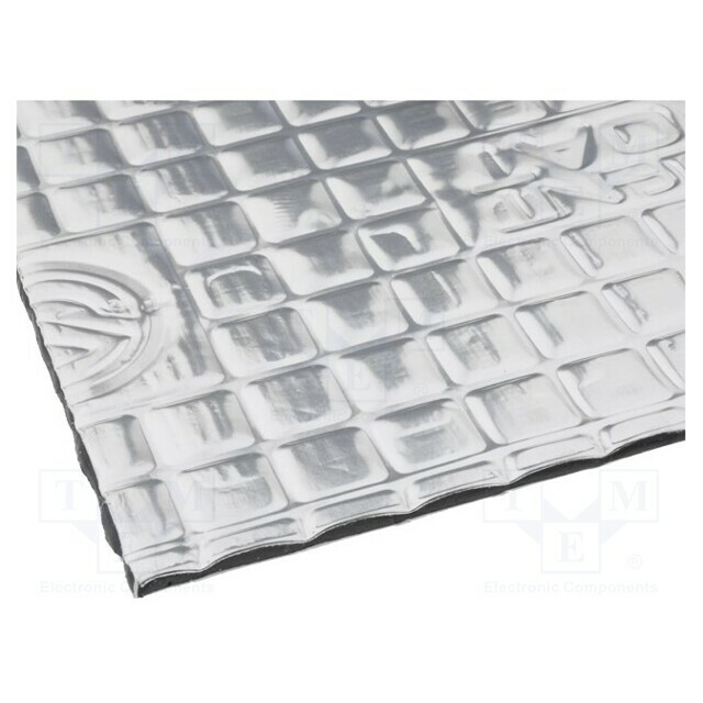 SILENT COAT Damping mat; aluminium foil
