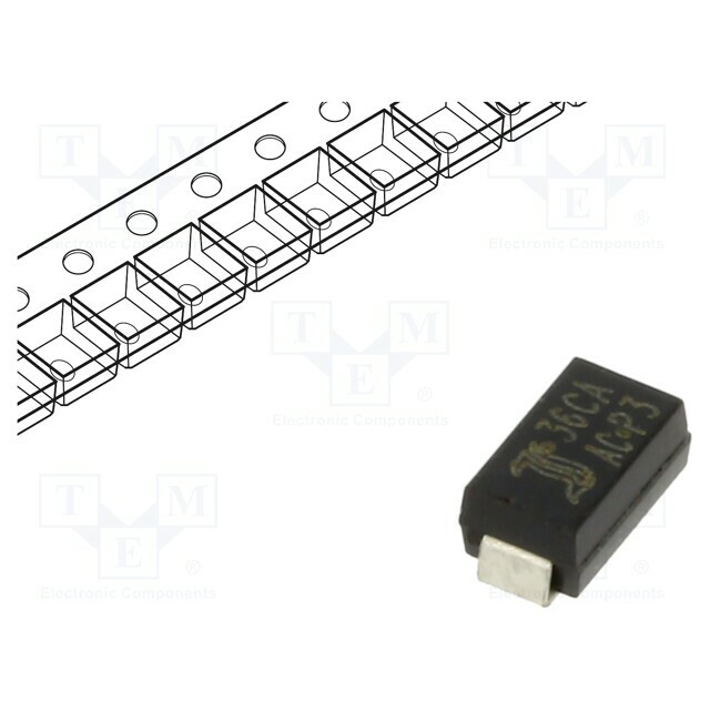 DIOTEC SEMICONDUCTOR Diode: TVS; 400W; 40÷44