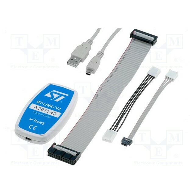 STMICROELECTRONICS Programmer: microcontrollers; STM32,STM8; USB