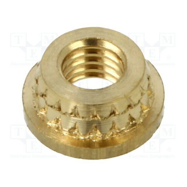 TAPPEX Threaded insert; brass; M3; BN