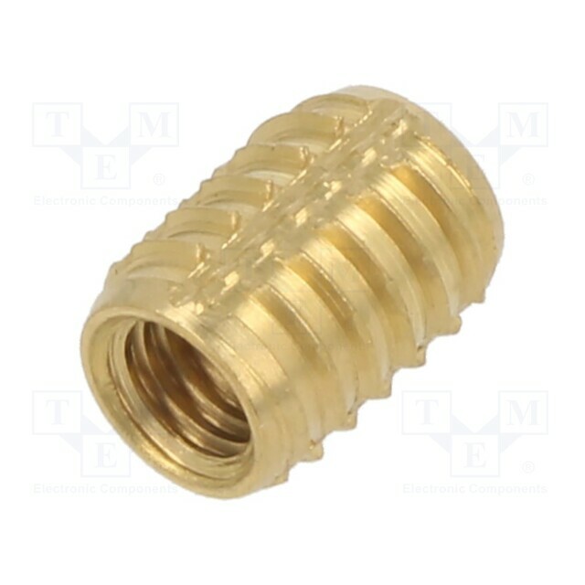 TAPPEX Threaded insert; brass; M5; BN