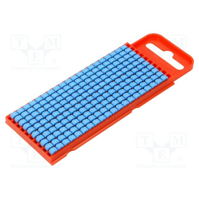 HELLERMANNTYTON Markers; 2÷2.8mm; polyamide; blue