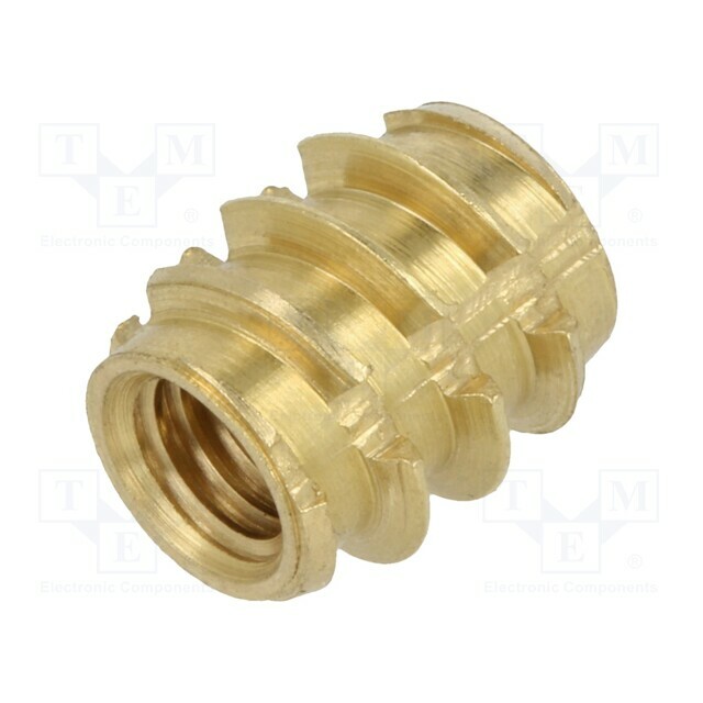 TAPPEX Threaded insert; brass; M5; BN