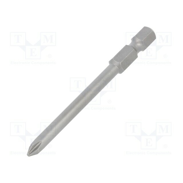 Screwdriver bit; Phillips; PH1; 1/4"; Overall