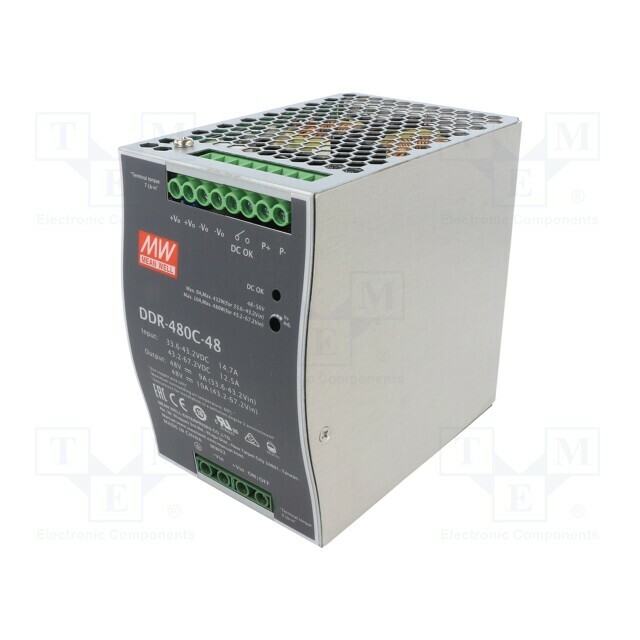 MEAN WELL Converter: DC/DC; 480W; Uin: