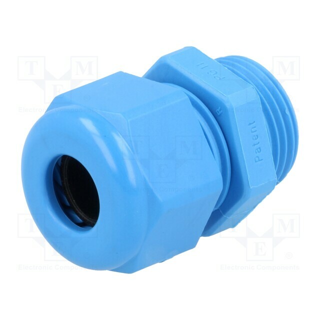 Cable gland; PG11; IP54; polyamide; blue
