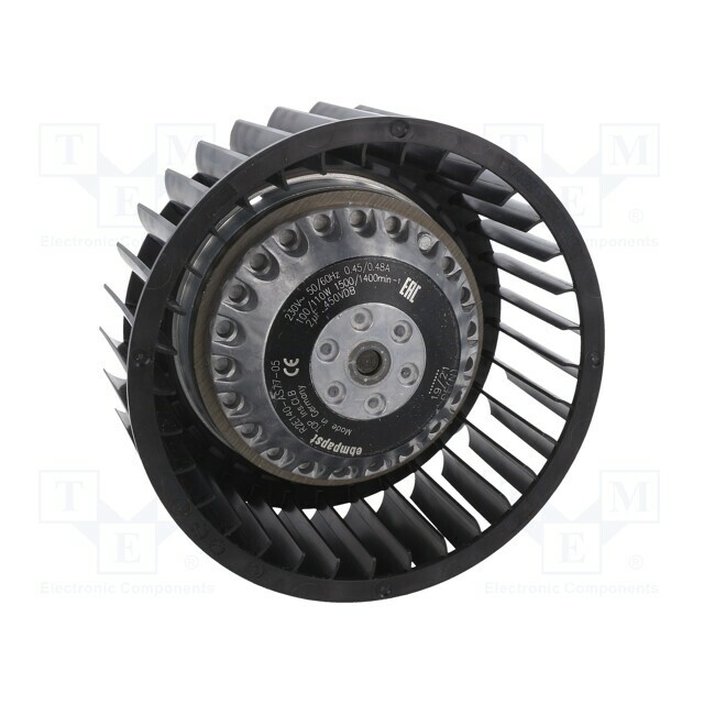 EBM-PAPST Fan: AC; radial; 230VAC; Ø142x72mm