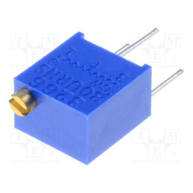 BOURNS Potentiometer: mounting; 500kΩ; multiturn; 250mW
