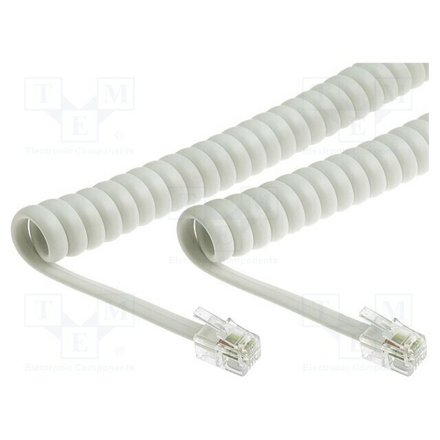 BQ CABLE Cable: telephone; coiled,interlaced