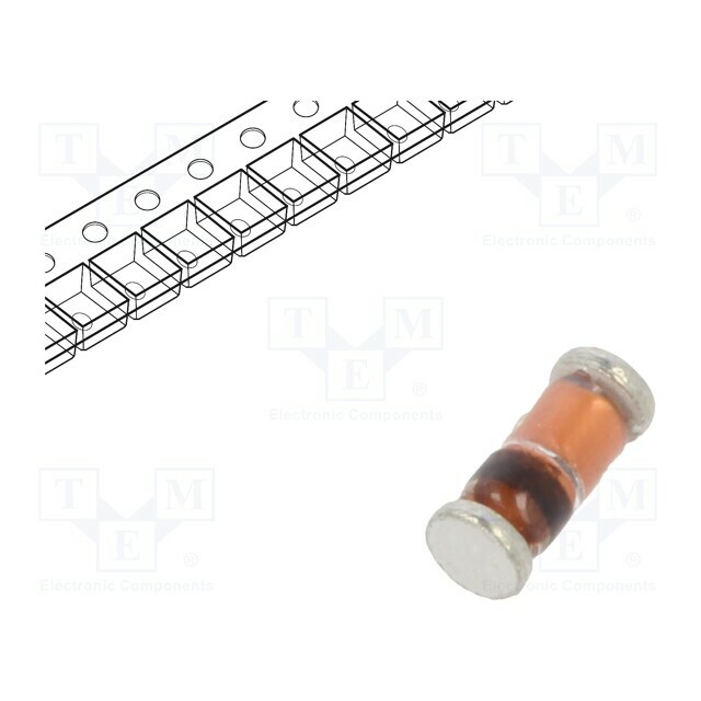 DC COMPONENTS Diode: switching; SMD; 100V