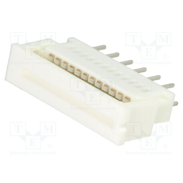 MOLEX Connector: FFC/FPC; tinned; THT; 200V