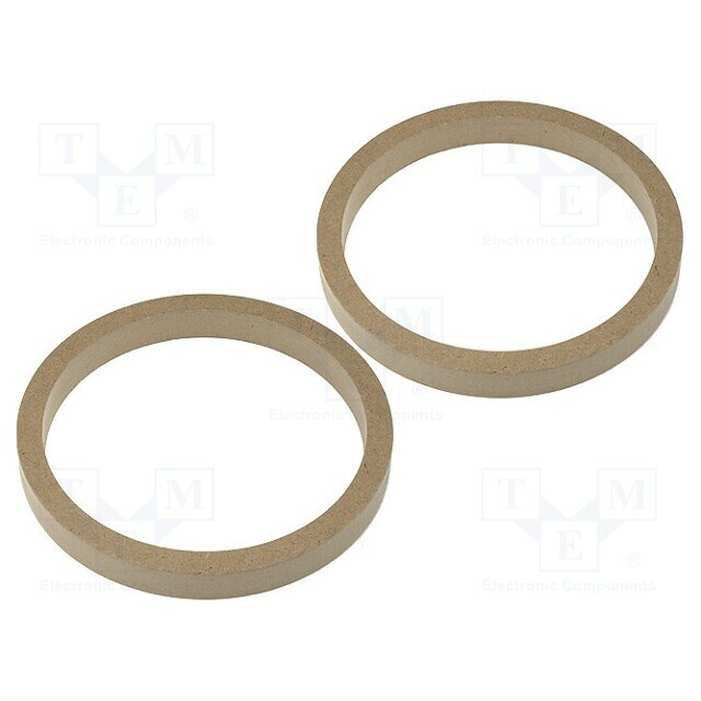 4CARMEDIA Spacer ring; MDF; 165mm; impregnated