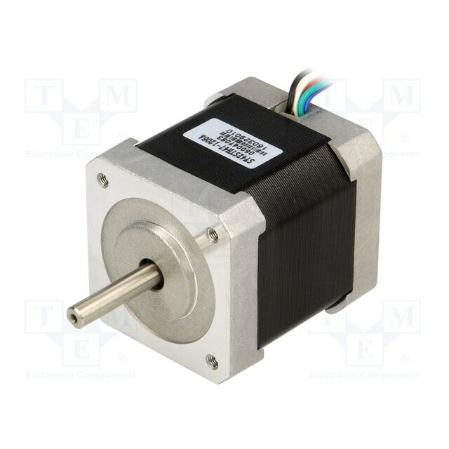 Motor: stepper; 4VDC; Shaft: D spring