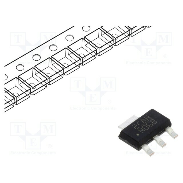 TEXAS INSTRUMENTS IC: voltage regulator; LDO