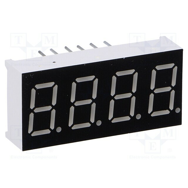 WENRUN Display: LED; 7-segment; 9.14mm