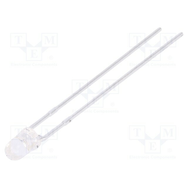 KINGBRIGHT ELECTRONIC LED; blue; 3mm; 900÷1600mcd