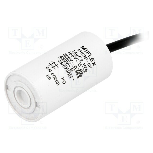 MIFLEX SOLUTIONS Capacitor: polypropylene; motors, run
