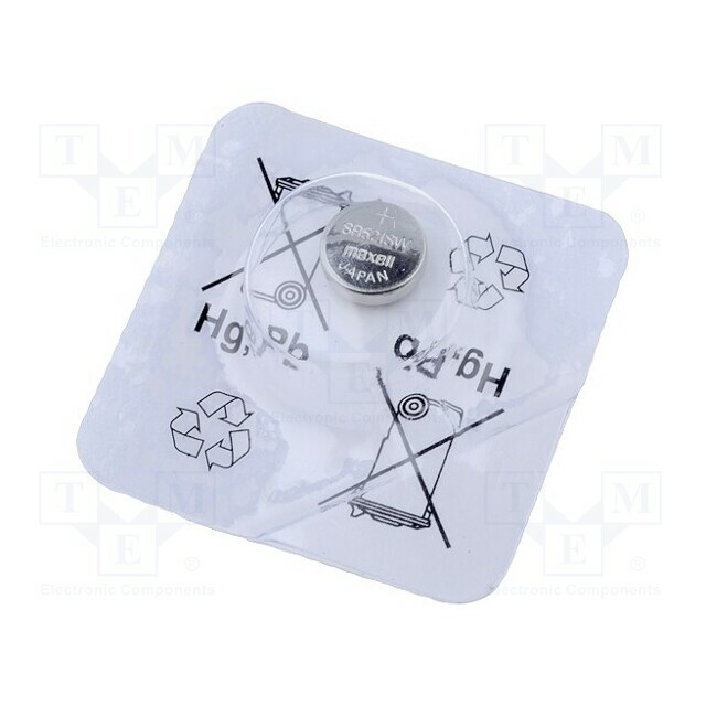 Battery: silver; coin; R521,SR63; 1