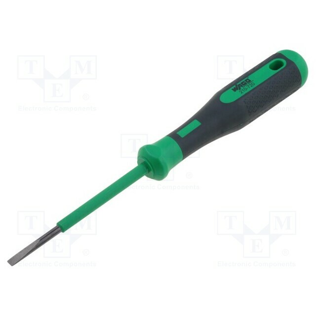WAGO Screwdriver: standard; slot; 3.5x0