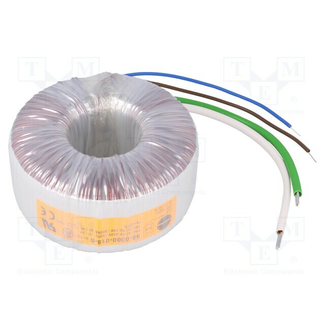 TALEMA Transformer: toroidal; 300VA; 230VAC; 18V
