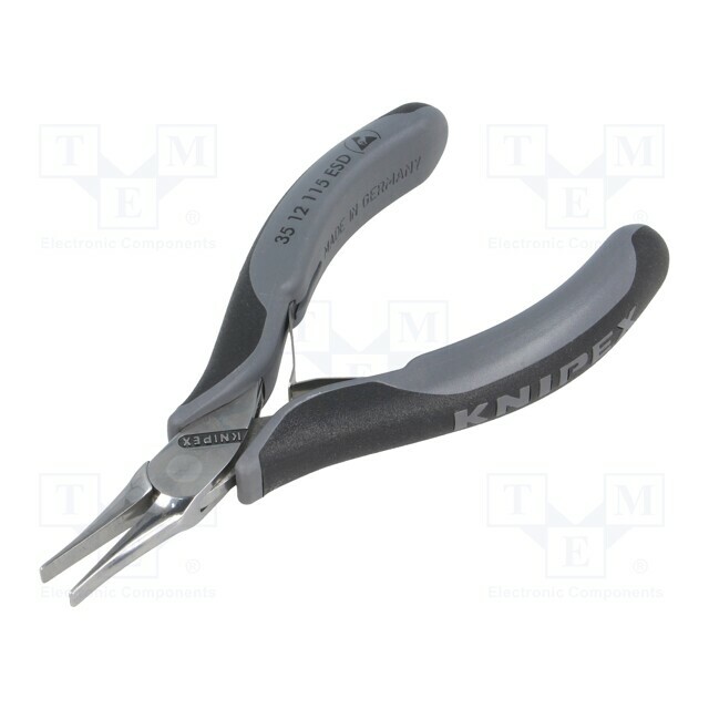 KNIPEX ESD; 115mm; Pliers: half-rounded nose