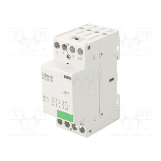 ISKRA Contactor: 4-pole installation; 25A; 230VAC