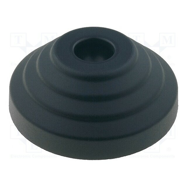 ELESA+GANTER Foot; Base dia: 60mm; polyamide