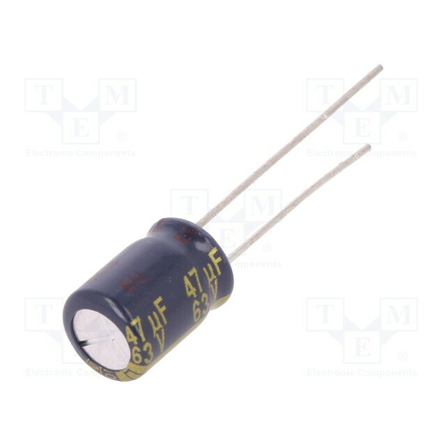 PANASONIC Capacitor: electrolytic; low ESR; THT