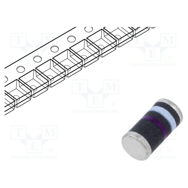 VISHAY Diode: rectifying; SMD; 1kV; 1A
