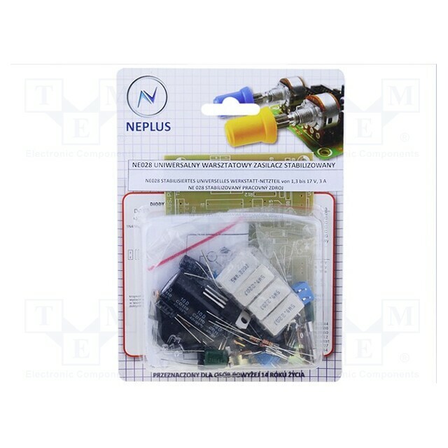 NORD ELEKTRONIK PLUS Adjustable power supply
