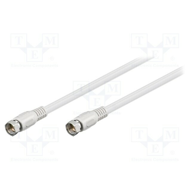 GOOBAY Cable; 0.5m; F plug