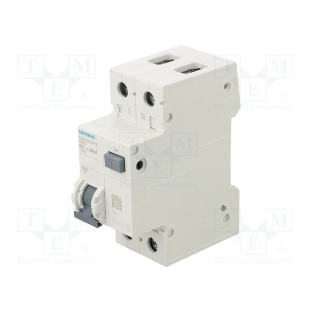 SIEMENS RCBO breaker; Inom: 10A; Ires: