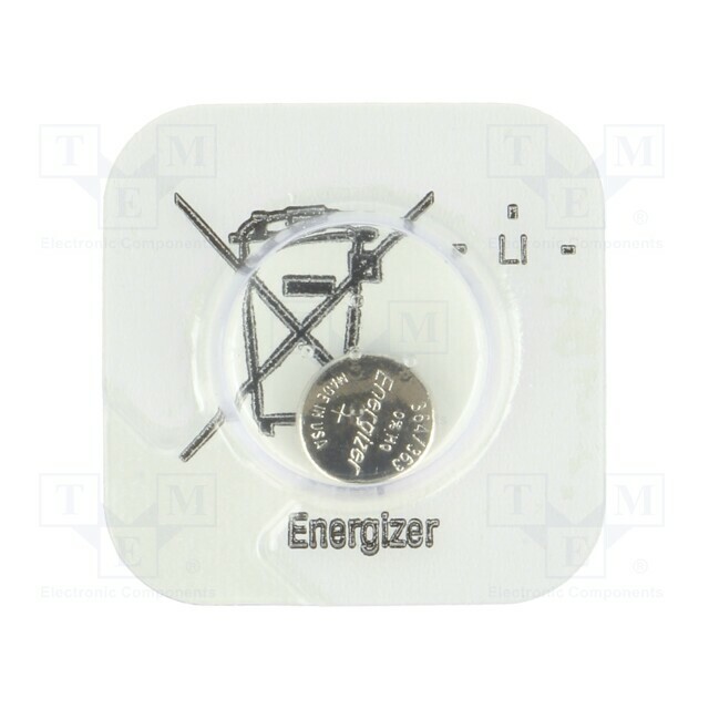 ENERGIZER Battery: silver; coin; 363,364