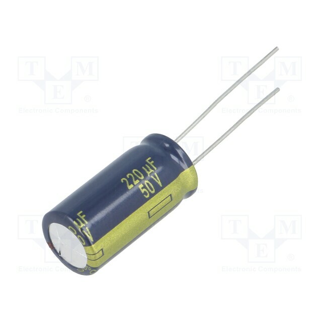 PANASONIC Capacitor: electrolytic; THT; 220uF; 63VDC