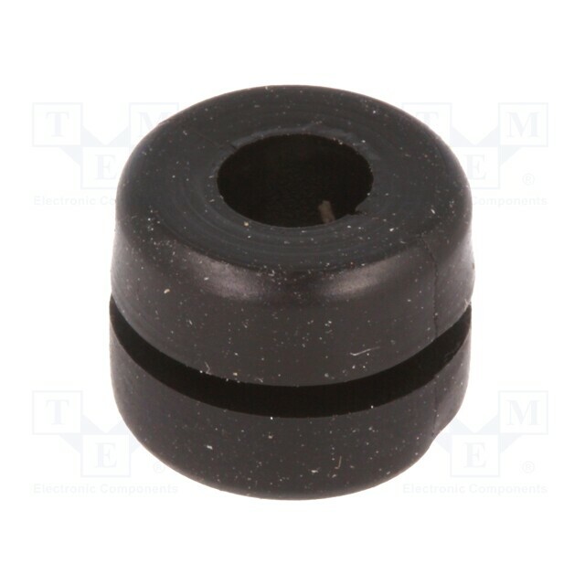 HELLERMANNTYTON Grommet; Ømount.hole: 6mm; Øhole: