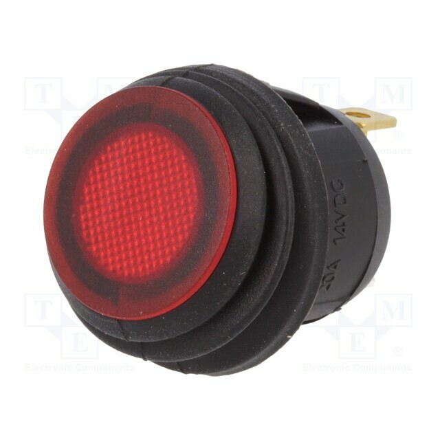 SCI ROCKER; SPST; Pos: 2; ON-OFF