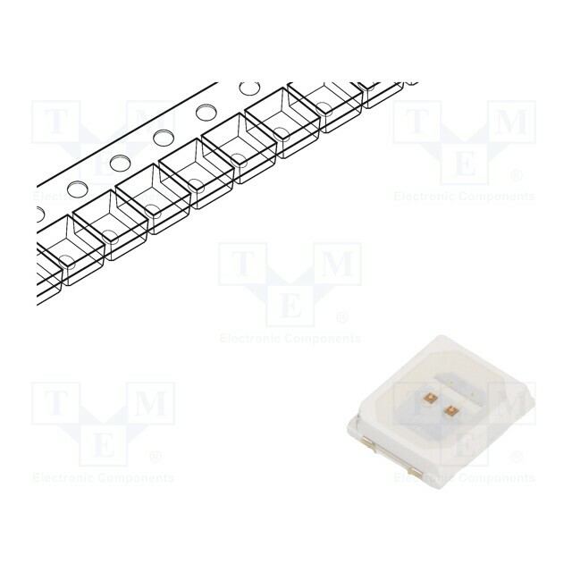 FORYARD LED; yellow; SMD; 1550÷1750(typ)-2050mcd; 1