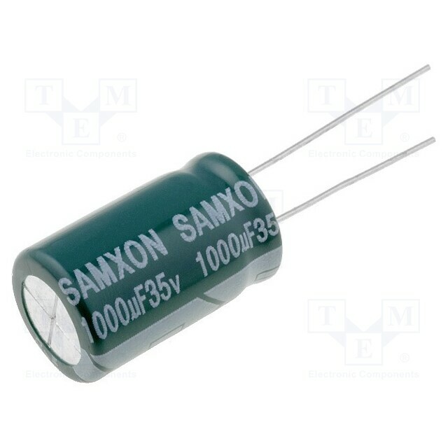 SAMXON Capacitor: electrolytic; low ESR; THT