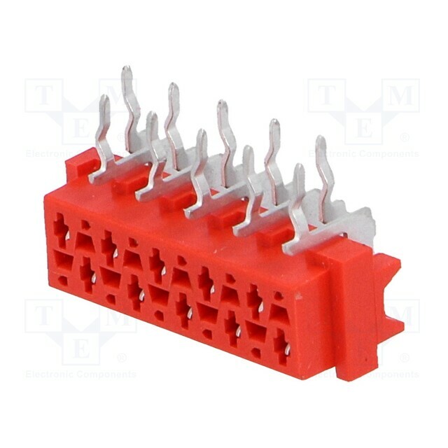 TE CONNECTIVITY Connector: Micro-MaTch; socket; female